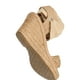thumbnail image 3 of Alpargata De Plataforma Con Yute Ajuste Estilizado Para Mujer Color Beige Platonia  GABRIELA-01-BEIGE, 3 of 6