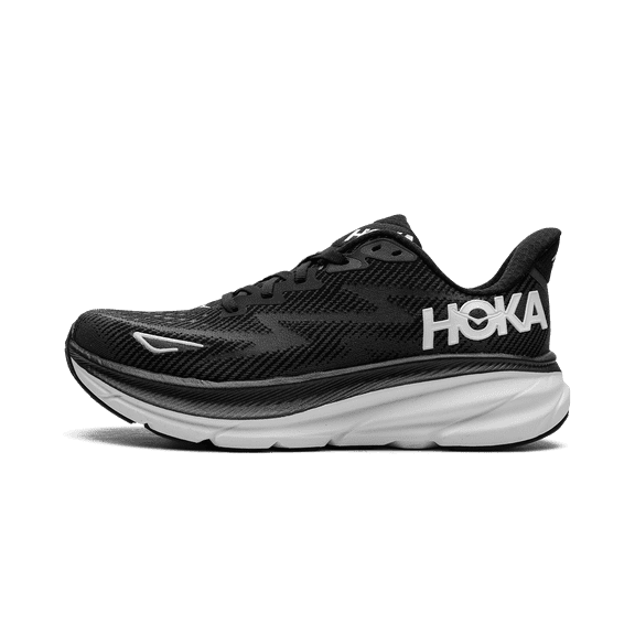 HOKA WOMENS Clifton 9 Womens "Black White" 1127896 BWHT 1127896 BWHT from Stadium Goods