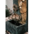 thumbnail image 3 of XBrand 30" Buddha Water Fountain Indoor Outdoor w LED Light, 3 of 12