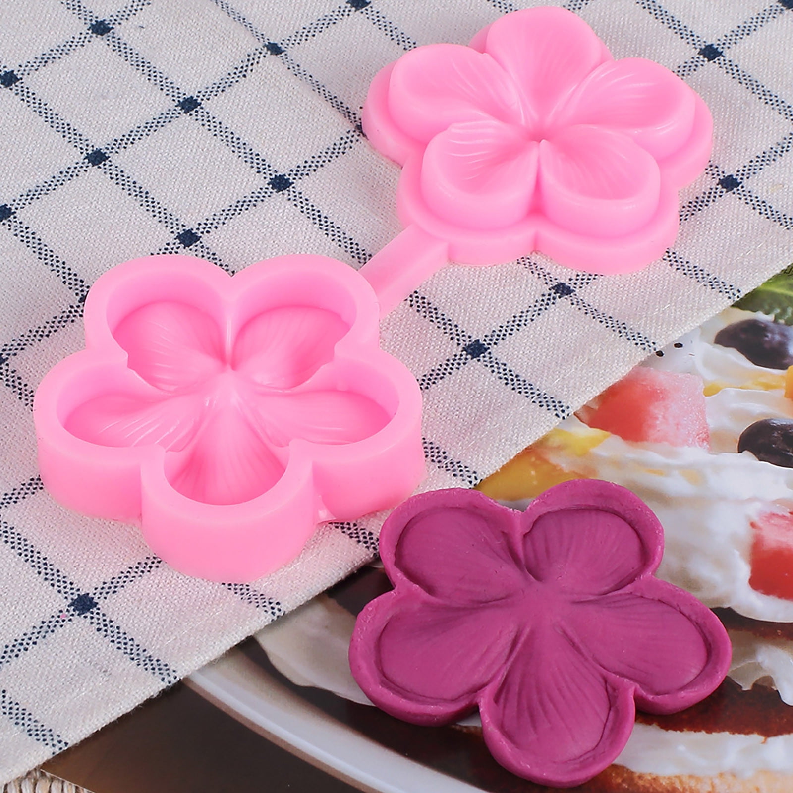 3D Leaves Silicone Baking Mould Accessories Fondant Cake Decor DIY Tools LE