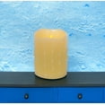 thumbnail image 3 of Set of Four Yellow Flameless Pillar Candle, 3 of 4
