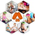 thumbnail image 5 of Juego de correas antisudor JM 3 uds para la frente 6 uds muñequeras 3 uds correas fluorescentes, 5 of 5