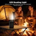 thumbnail image 5 of Portable Radio AM FM,Mini Tansistor Radio,Pocket Radio with Flashlight,Tuning Knob,TF Card Slot,Headphone Jack, 3AA Battery Operated or Plug in Wall,Compact Personal Radio for Gift,Family,Elder,Black, 5 of 7