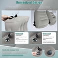 thumbnail image 5 of Inflatable Bed Wedge Pillow Set, Post Surgery Support Pillow for Back, Knees, Leg Pain Relief, Adjustable Sitting Pillows for Acid Reflux, Anti Snorin, 5 of 5