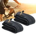 thumbnail image 4 of Bicycle Inner Tube,2Pcs Inner Tube Replacement  Rubber Tyre W Bend Valve for Folding Bicycle Bike, 4 of 7