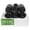 Black, variant on Aluf Plastics 33 Gallon 22 Micron (eq) Premium Clear Trash Bags - 32" x 38" - Pack of 250 - Office, Kitchen, Bathroom, Commercial, Janitorial, Industrial, & Hospitality