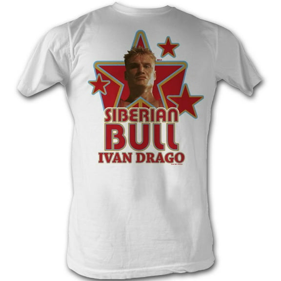 Rocky Siberian Bull White T-Shirt