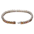 thumbnail image 5 of VRJewels 925 Sterling Silver Multi Tourmaline Gemstone Tennis Bracelet for Grandma Gift, 5 of 5