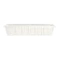 thumbnail image 3 of Novelty Poly-Pro Plastic Flower Box Planter, White, 30-Inch, 3 of 4