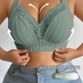 thumbnail image 4 of Jamsmile Women Push Up Bras Soft Seamless Solid Color Everyday Wear Full Coverage Comfort No Underwire Sleep Padded Bras, 4 of 8