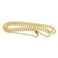 thumbnail image 3 of Collar de Cadena de Abalorios Yinane de acero Inoxidable 2.4mm Oro, 3 of 8