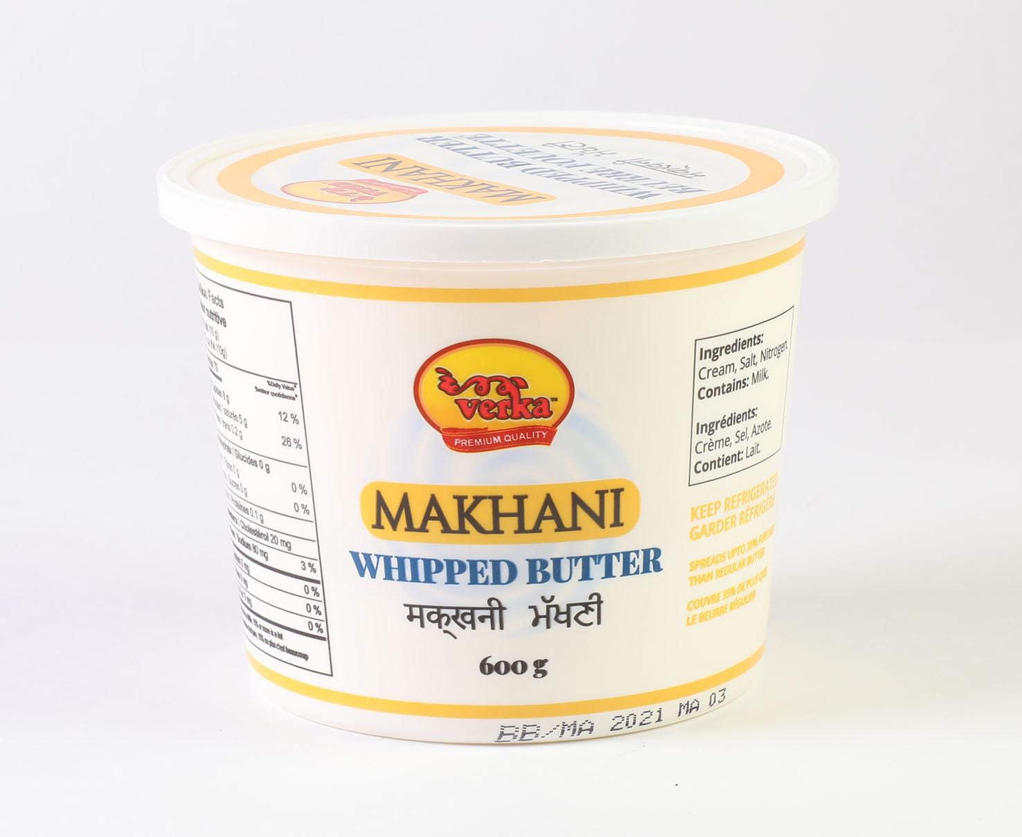 Verka Makhani (Whipped Butter), 600g, Creamy, Smooth and Easy to Spread