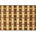 thumbnail image 1 of Ahgly Company Indoor Rectangle Abstract Brown Contemporary Area Rugs, 5' x 7', 1 of 4