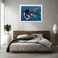 thumbnail image 3 of Stephen Chambers 32x25 White Modern Wood Framed Wall Art Titled - Dreamer, 3 of 6