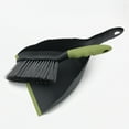 thumbnail image 3 of Dust pan and Brush Set, Dust pan Broom, Dust Pans with Brush,Small Broom and Dustpan Set, Handheld Dustpan are Used to Clean Kitchens, Floors, Tables, Around the Fireplace - Gray Green, 3 of 10