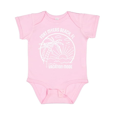 

Inktastic Summer Vacation Mode Fort Myers Beach Florida Gift Baby Boy or Baby Girl Bodysuit
