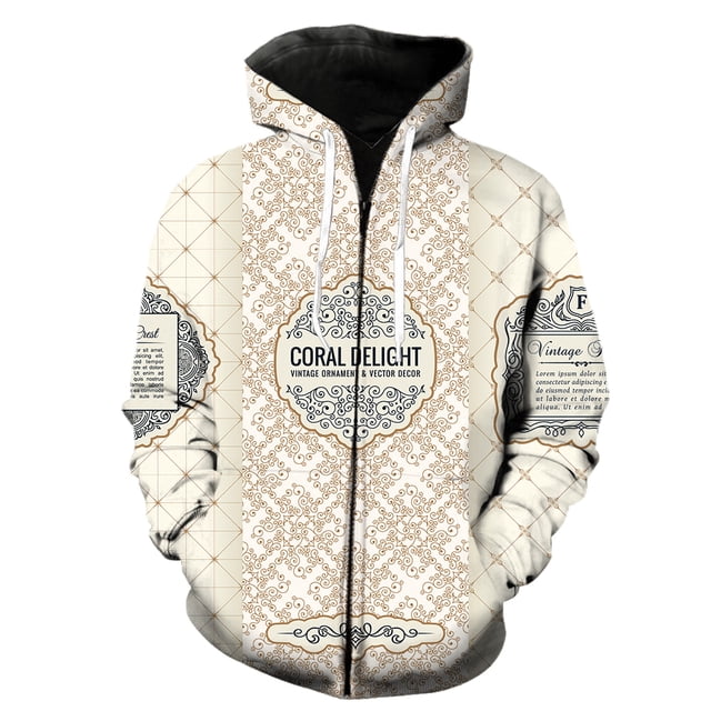 Sudadera con capucha y cremallera para hombre, estilo europeo y americano, estilo Harajuku para adolescentes, talla grande, gran oferta 2024, hip hop, estampado 3D, manga larga.