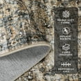 thumbnail image 5 of Haperlare 10'x13' Vintage Floral Area Rug Soft Oriental Carpet, Washable Rug Non Slip TPR Backing Low Pile Rugs for Living Room Bedroom Home Office, Brown, 5 of 7