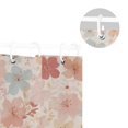 thumbnail image 5 of Charming Flowers Petals Shower Curtains with 12 Hooks Waterproof Bathroom Decor 66" x 72", 5 of 6