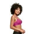 thumbnail image 4 of Hanes Womens Wireless T-Shirt Bra, Cooling Comfort Convertible Bra, Moisture-Wicking, 4 of 11