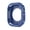 Blue, variant on Soft Silicone Bumper with PC Cover Compatible with Apple Watch Series 11/10 46mm, Military Grade Durable Slim Protector for Apple Watch Series 11/10 46mm Men Women [No Screen Protector] - Clear