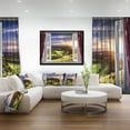 thumbnail image 3 of Designart - Window View - Landscape Framed Canvas Art Print, 3 of 4