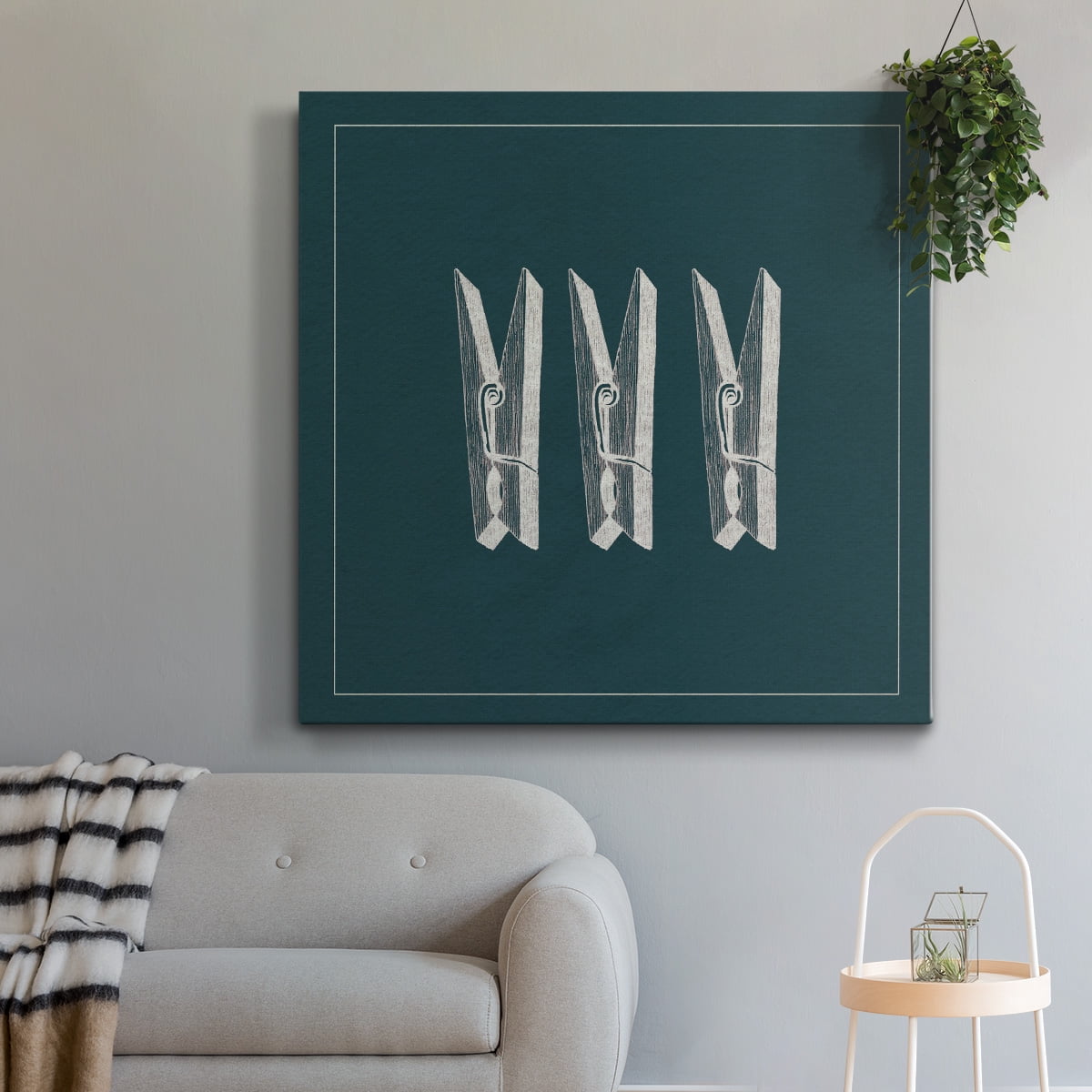 Wexford Home Laundry Tips II-Premium Gallery Wrapped Canvas, 10" x 10" - Ready to Hang