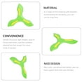thumbnail image 3 of OUNONA Jouet Répétitif Boomerang Jouet EVA Rouge 1Pcs Exercice Extérieur, 3 of 8