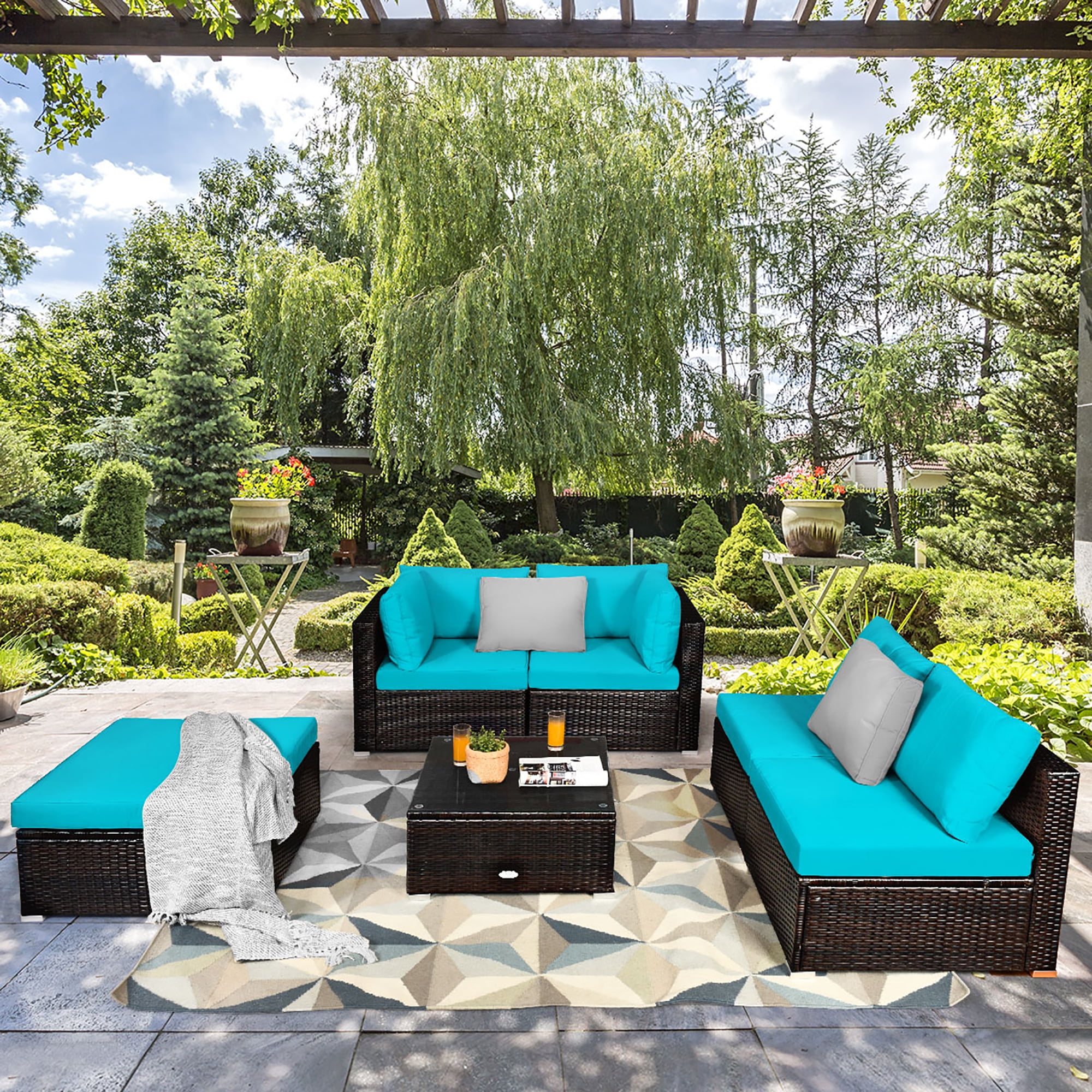 Costway 6 piece patio furniture hotsell