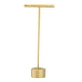 thumbnail image 1 of lionlar Gold Metal Jewelry Display Rack Holder Showcase Store Use for Necklaces Bracelet 3x1.5x14.5cm, 1 of 5