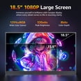 thumbnail image 4 of Monitor portátil cocopar 18.5" 1080P IPS 100 Hz 120% sRGB, 4 of 7