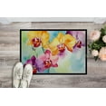 thumbnail image 2 of Carolines Treasures DAC1599MAT 18 x 27 in. Unisex Orchids in Watercolor Doormat, 2 of 5