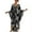 Black White, variant on EDOLYNSA Plus Size Kaftan Dresses for Women Print Swimwear Cover up Beach Caftan Robe Maxi Loungewear