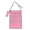 thumbnail image 2 of Bolsa de almacenamiento Jadeshay para libros de texto Organizador lateral de escritorio ajustable con múltiples bolsillos, 2 of 12