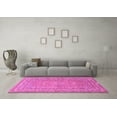 thumbnail image 3 of Ahgly Company Indoor Rectangle Medallion Purple Traditional Area Rugs, 5' x 7', 3 of 4