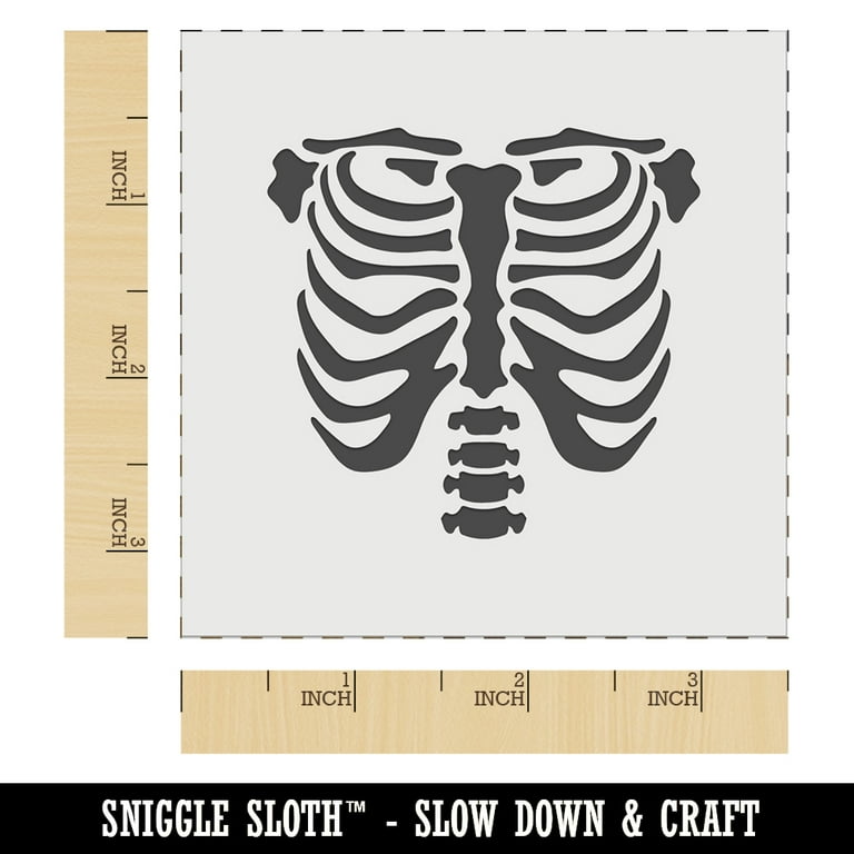Human Ribcage Skeleton Bones Spooky Halloween DIY Cookie Wall Craft Stencil - 3.5 Inch - Walmart.com rib-cage-bundle-svg-rib-cage-svg-skeleton-svg-halloween-cut-file-digital-download-cricut-silhouette-ribs-bones-cut-file-etsy