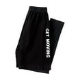 thumbnail image 4 of Coerni Big Kids Boys 2 In 1 Athletic Leggings, Toddler Letter Printing Running Workout Legging Pants Breathable Pants, 4 of 4