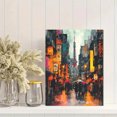 thumbnail image 2 of Qisvanset 12x16 Inch Vintage World Map Canvas Print Wall Art, 2 of 5