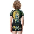 thumbnail image 3 of Beetlejuice Beetlejuice Boys Two Piece Rash Guard Swimsuits Kids Short Sleeve Swimwear Sets Bathing Suit, 3 of 7
