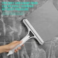 thumbnail image 5 of 3 in 1 Window Cleaning Tool with Squeegee Scraper and Scrubber, High Reach Indoor Outdoor Wiper with Removable Spray Bottle, Non-slip Grip for Car Windshield, Home Glass, and Tile Surfaces, 5 of 8