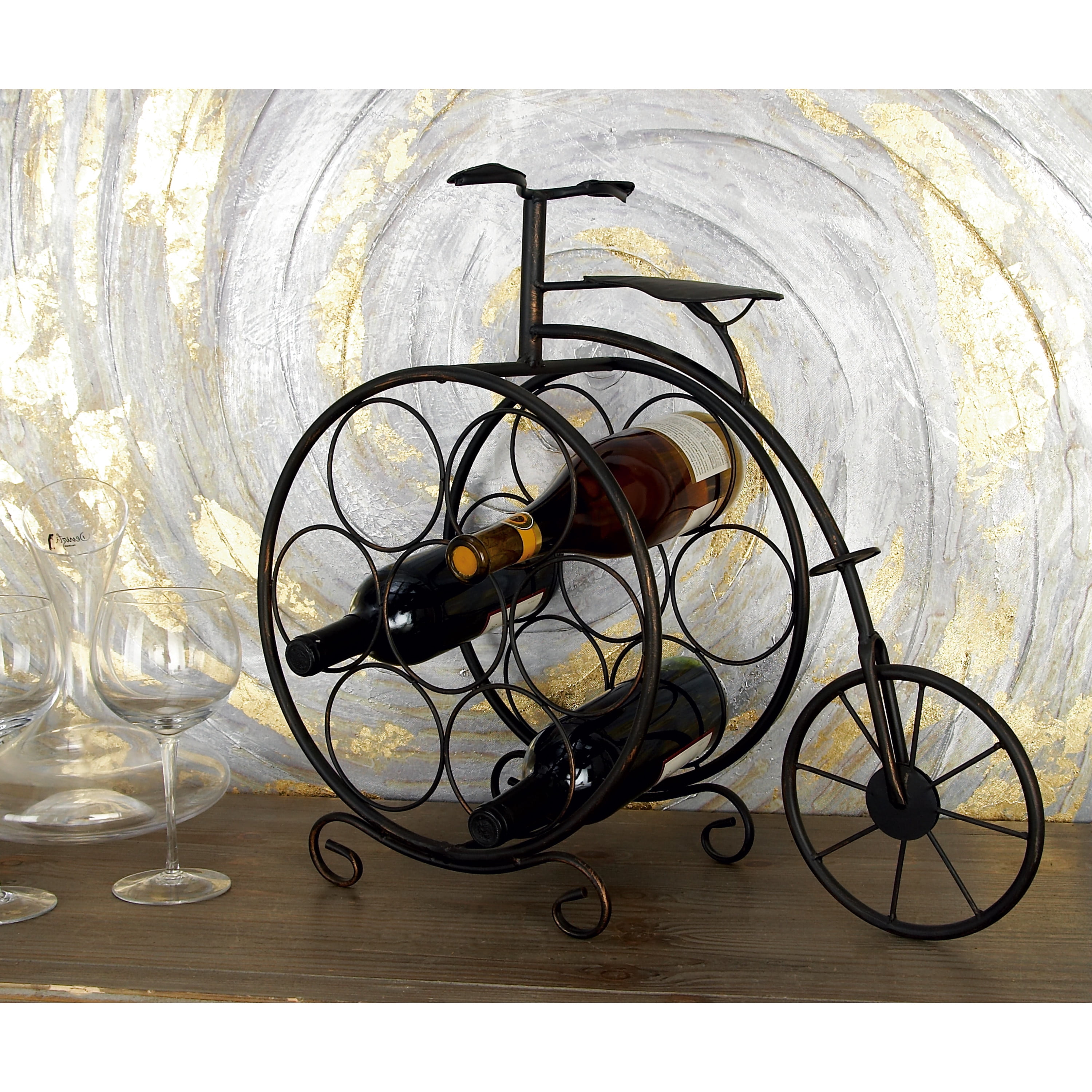 Vintage bicycle wine rack new arrivals