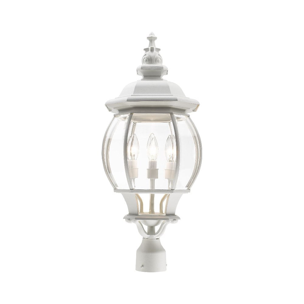 Livex Lighting - Frontenac - 4 Light Outdoor Post Top Lantern in Traditional