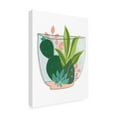 thumbnail image 2 of June Erica Vess 'Terrarium Cameo V' Canvas Art, 2 of 3
