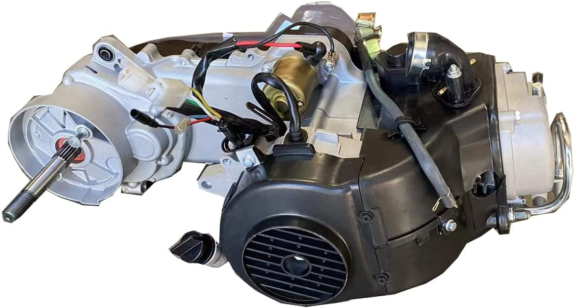 X-PRO 50cc 4-stroke short case GY6 Scooter Engine Auto w/CVT Transmission, Electric/Kick starter for 50cc Scooters