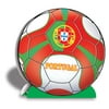 Club Pack of 12 Red, Green and White 3-D "Portugal" Soccer Ball Centerpieces 10"