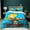 Color4, variant on 3pcs Bedding Duvet Cover Set Twin Size Cartoon The Simp-sons Duvet Cover Soft Comfortable Quilt Cover for All Season