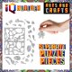 thumbnail image 2 of Juego de rompecabezas IQ BUILDER 3D Art, kit de manualidades para colorear para niños, 2 of 7