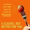 thumbnail image 3 of Realgood Foods Co. Gluten-Free Italian Style Fully Cooked Chicken Meatballs, 20oz Bag (Frozen), 3 of 6