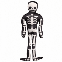 Skeleton Plush Toy, 15.7" Skull Plushies-prank Skeleton Stuffed Animal Toys Christmas Halloween Plush Decor Birthday Gifts for Kids-Halloween Gifts Fun Halloween Decoration for Home Room