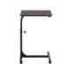 thumbnail image 4 of Escritorio Pequeno con Ruedas, Mesa Multifuncional Altura Ajustable Color Nogal HOMEMAKE FURNITURE  Moderno Minimalista, 4 of 6